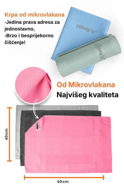Ilbays® Originals – Premium Mikrofiber Krpe | Set od 4